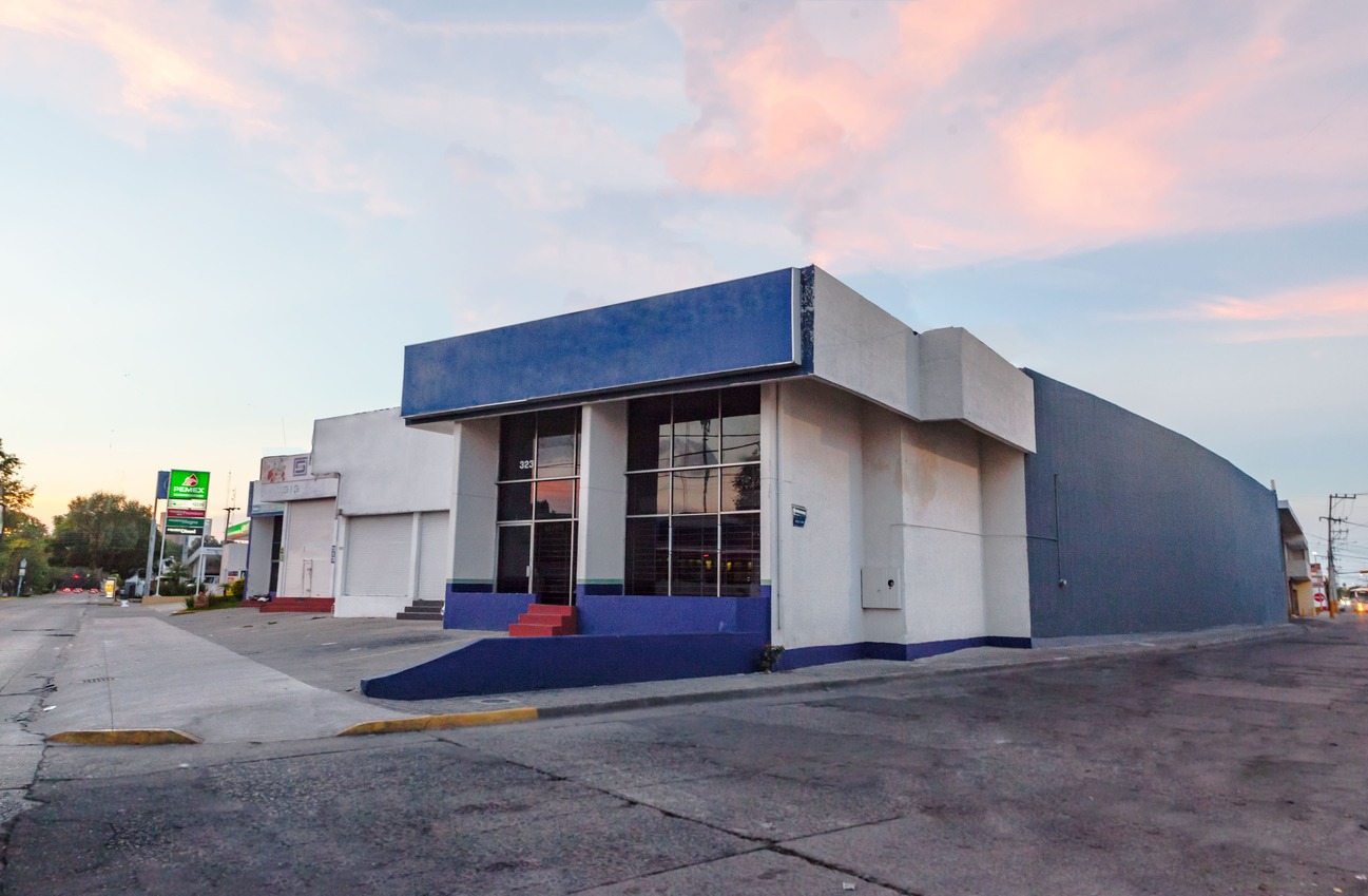 Patio de maniobras del parque industrial.
